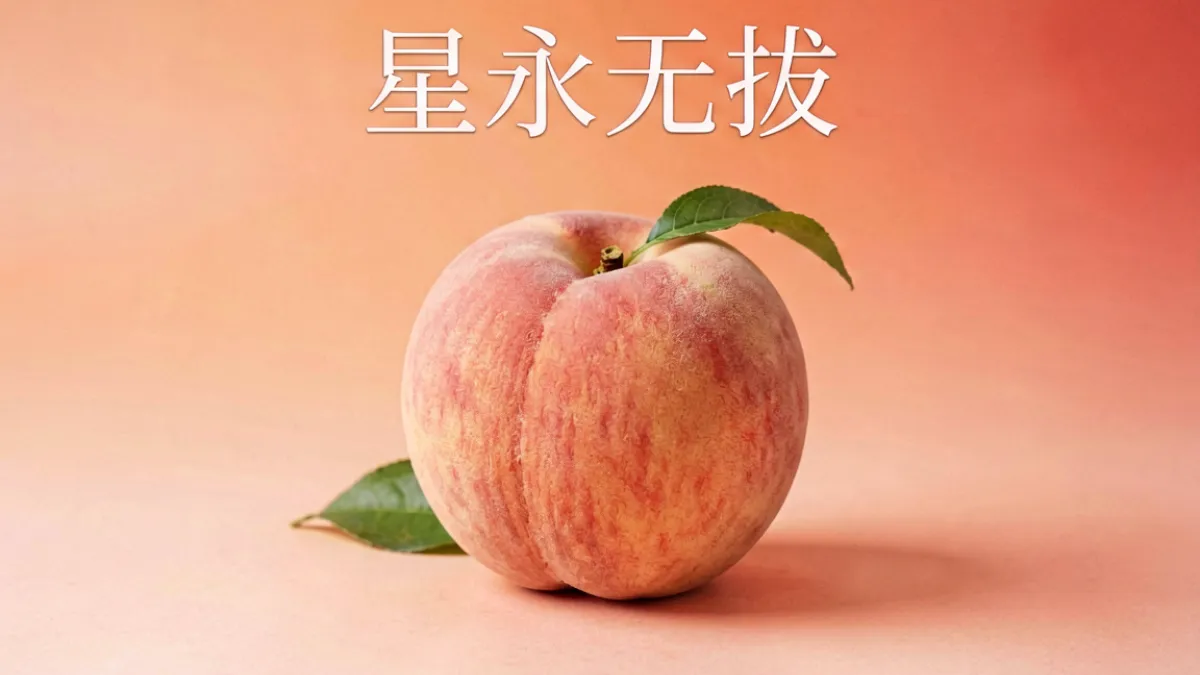 蜜桃成熟时网站关于我们页面的封面图，展示站点品牌风格与温暖的桃色视觉氛围